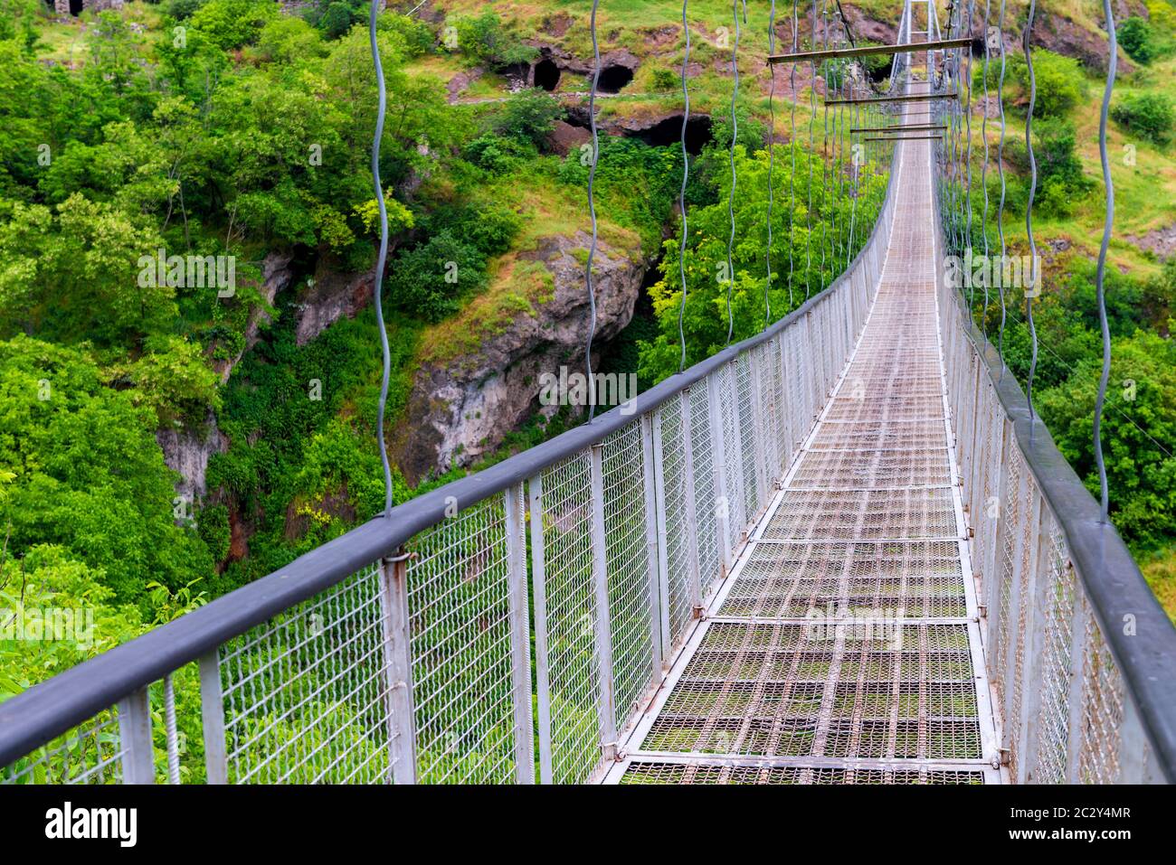 Cave Rope Bridge Cave suspension bridge hi-res stock photography and images - Alamy