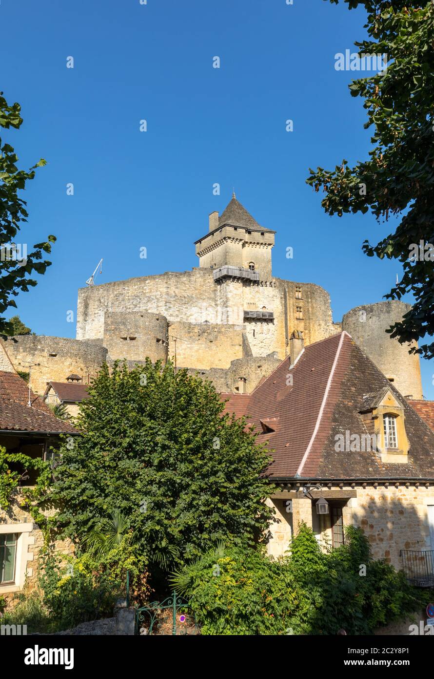 Chateau de Castelnaud, medieval fortress at Castelnaud-la-Chapelle ...