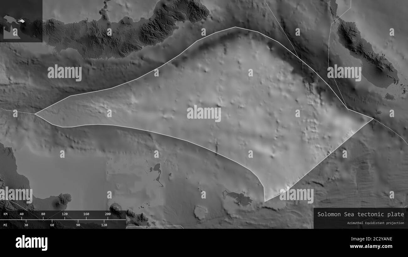 Solomon sea plate shape hi res stock photography and images Alamy