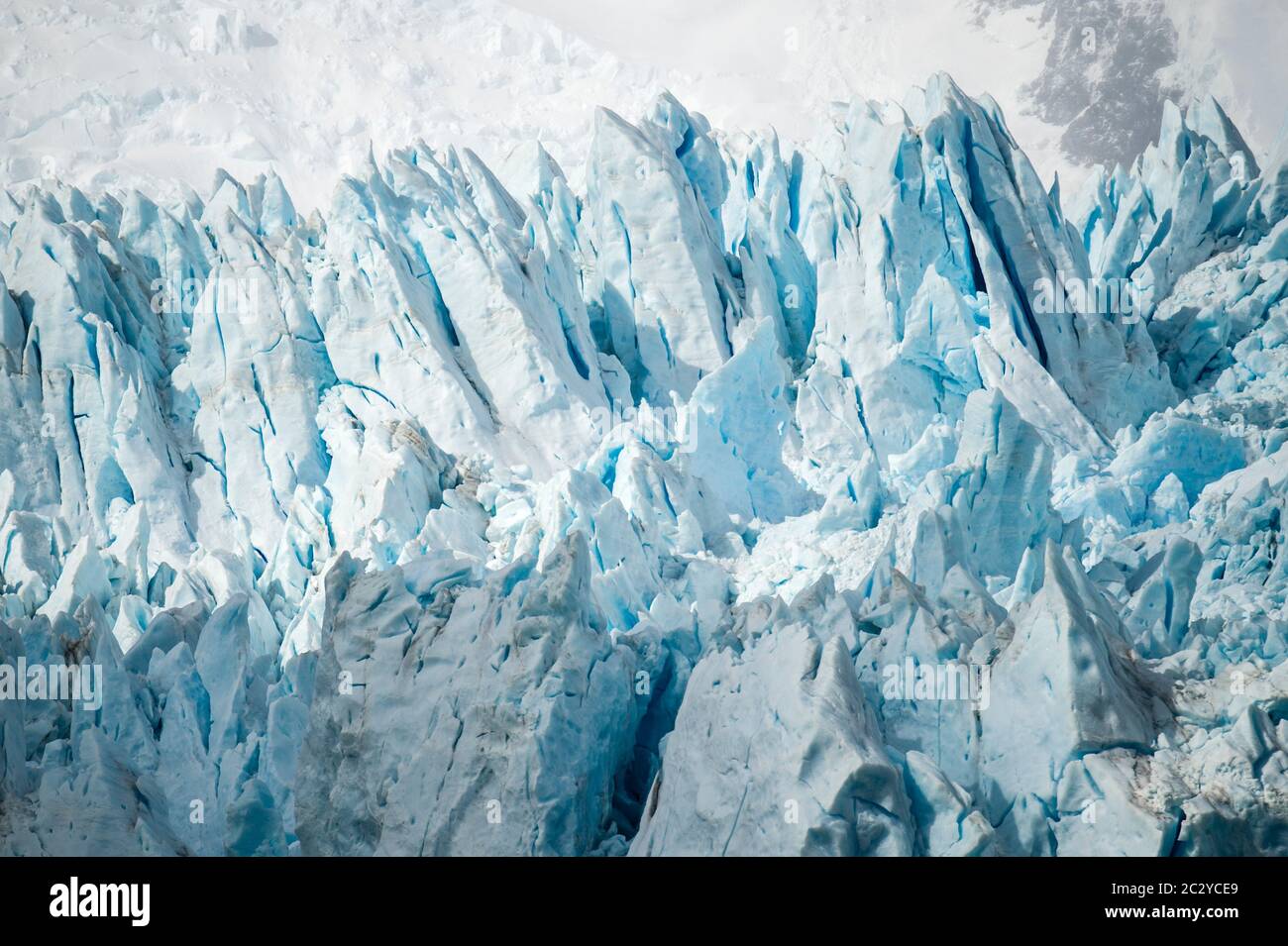 Glacier in Cordillera Darwin range, Patagonia, Chile, South America