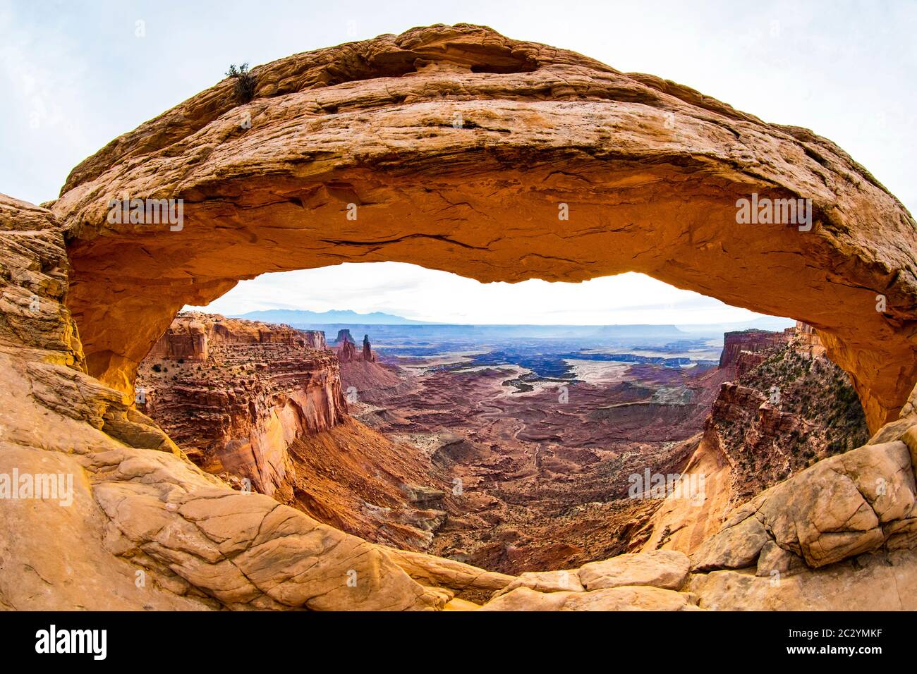 Natural arch, Moab, Utah, USA Stock Photo
