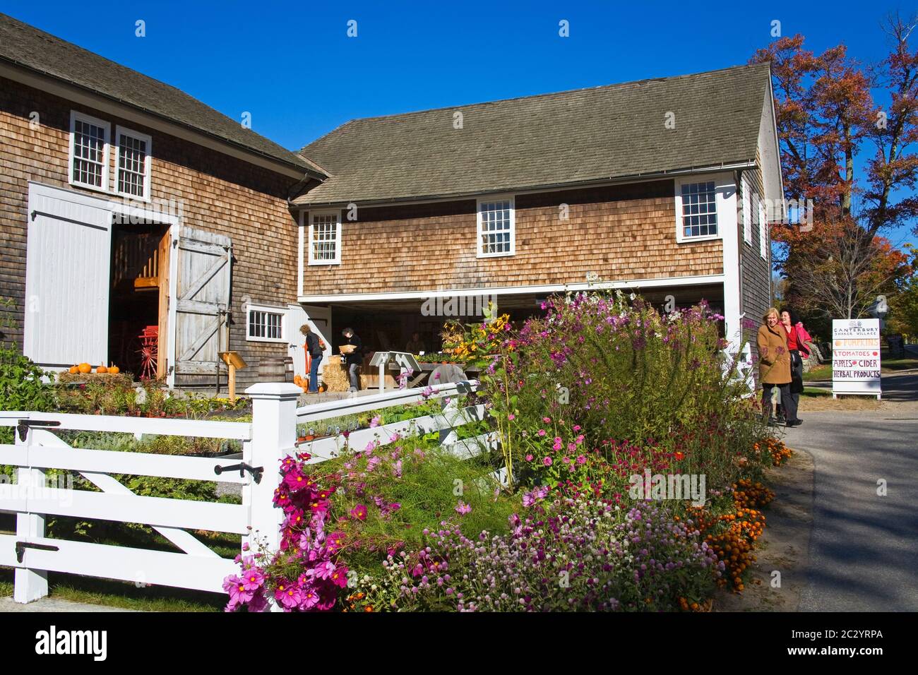 Produce Market, Canterbury Shaker Village, New Hampshire, New England