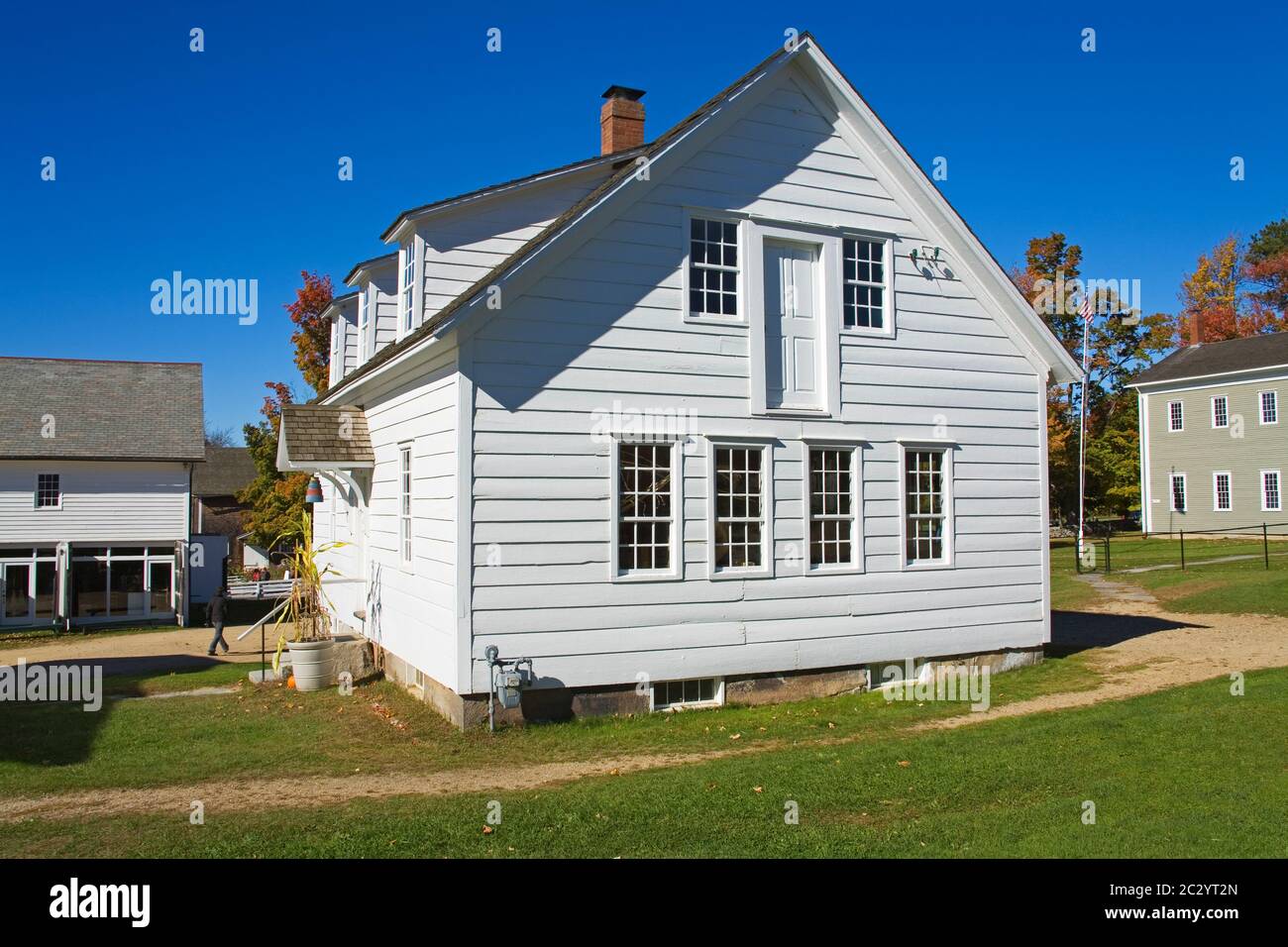 Canterbury Shaker Village, New Hampshire, New England, USA Stock Photo