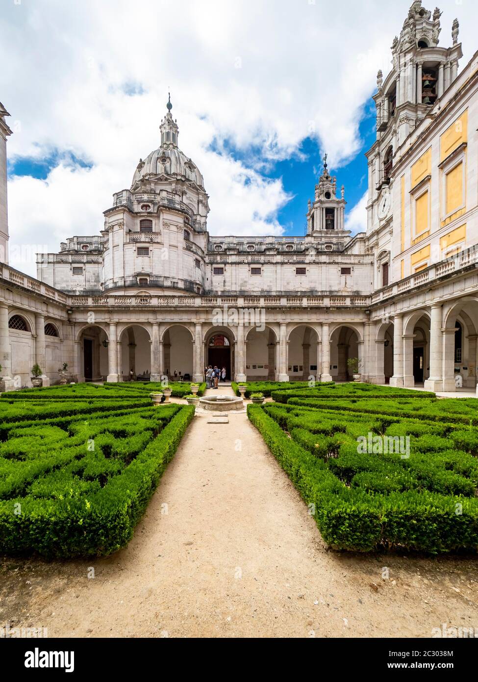 Mafra National Palace, Mafra, Portugal Stock Photo
