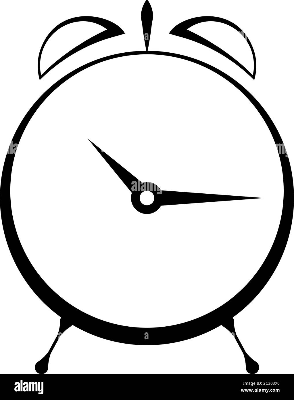 Alarm Clock Icon Vector Art Illustration Stock Vector Image & Art - Alamy