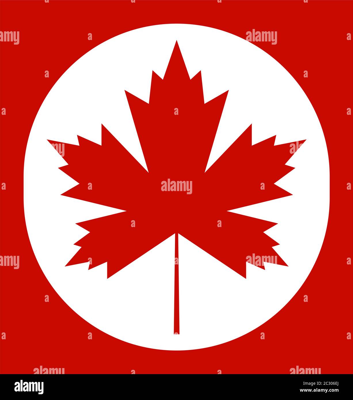 Maple Leaf Icon Design Vector Art Illustration Stock Vector Image & Art ...