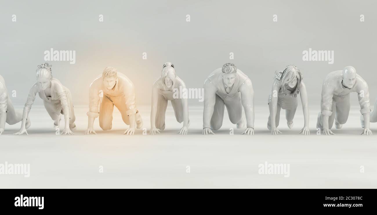 Staff Training and Management as a Presentation Background Stock Photo