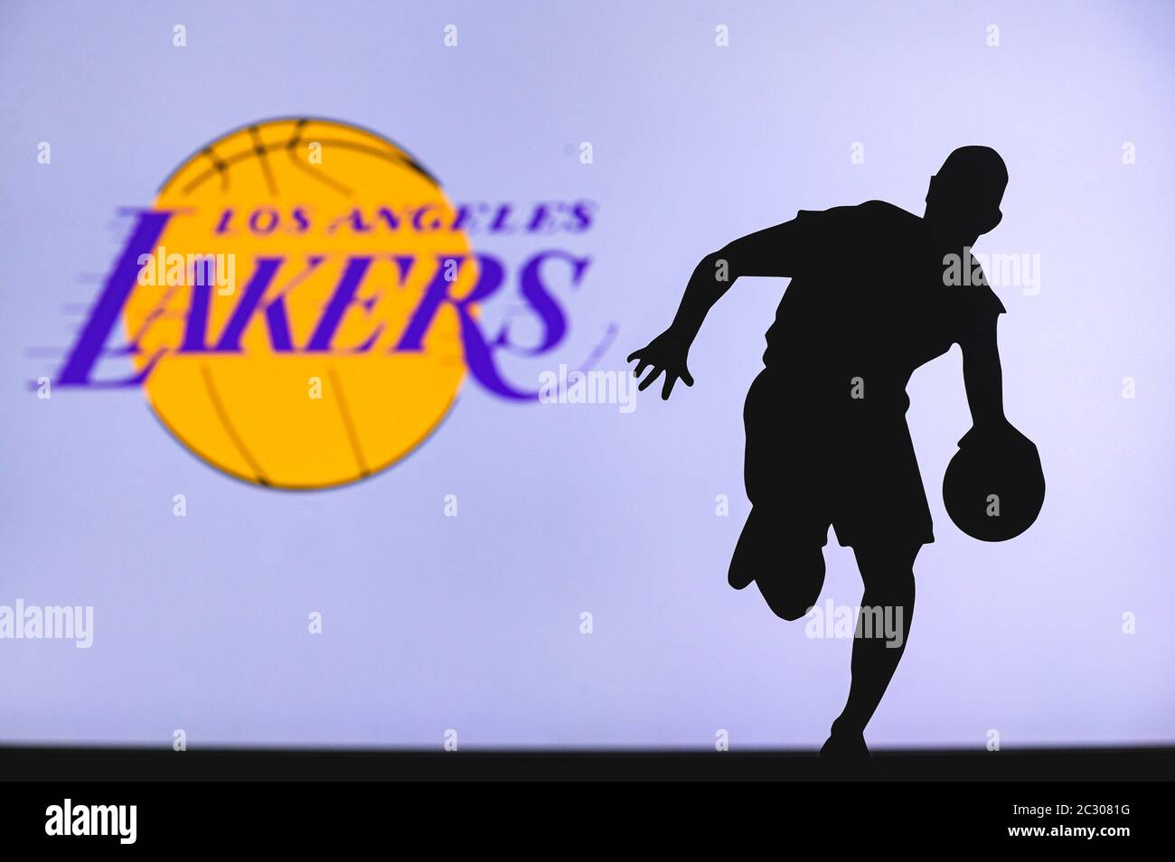 Wallpaper wallpaper, sport, logo, basketball, NBA, Los Angeles Lakers  images for desktop, section спорт - download
