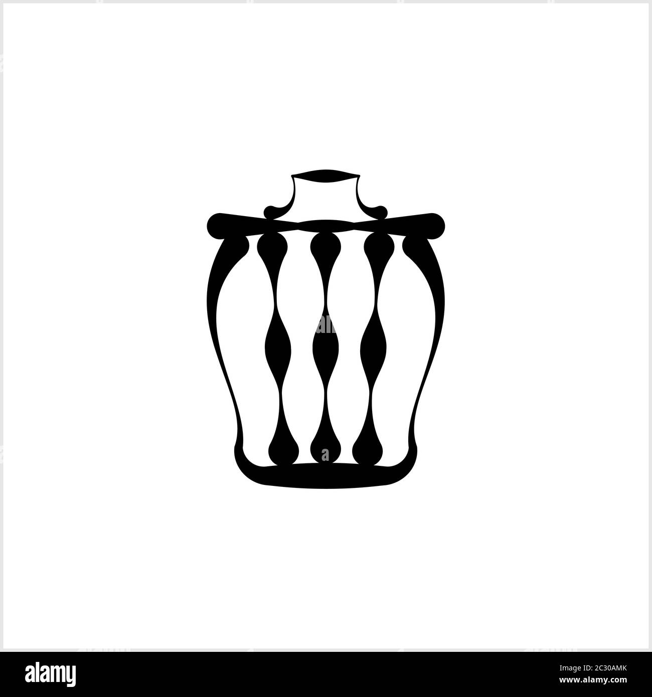 Trash Can Icon Vector Art Illustration Stock Vector Image & Art - Alamy
