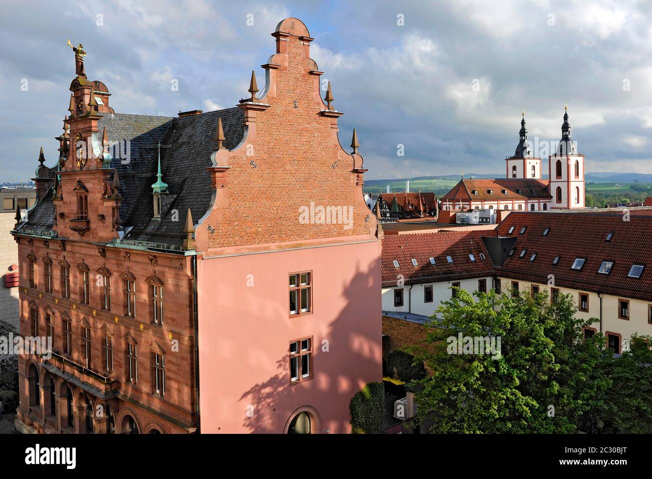 Art nouveau building of the former landeszentralbank hires stock