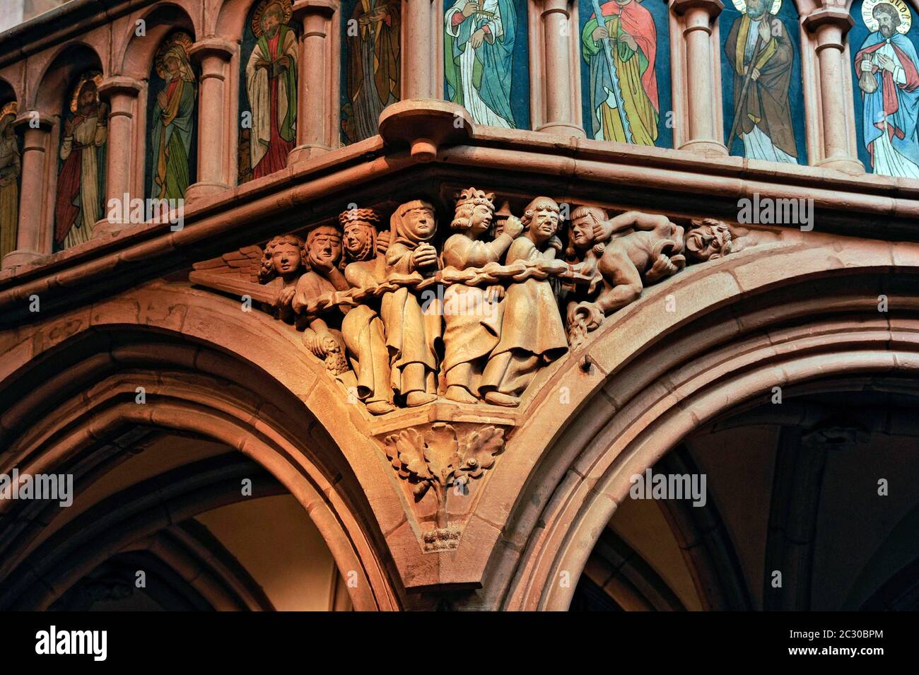 Romanesque Rood Screen Main kinzig district hi-res stock photography and images - Alamy