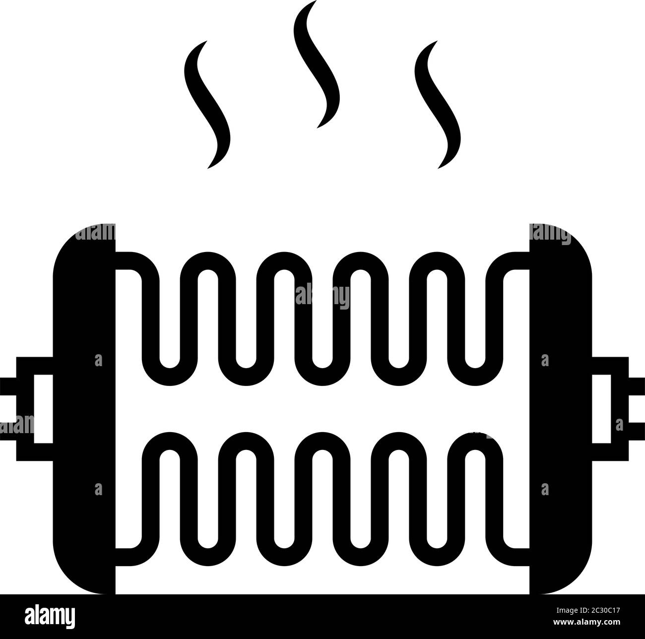 Heater Icon, Heater Vector Art Illustration Stock Vector Image & Art