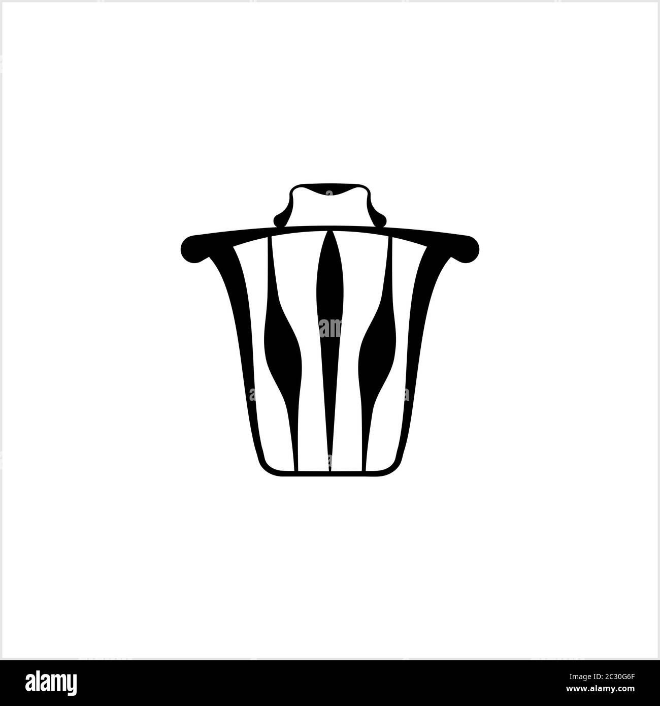 Trash Can Icon Vector Art Illustration Stock Vector Image & Art - Alamy