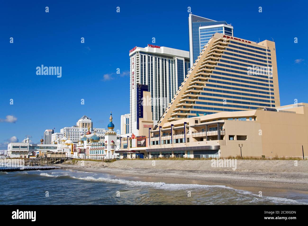 Atlantic city new jersey boardwalk hires stock photography and images