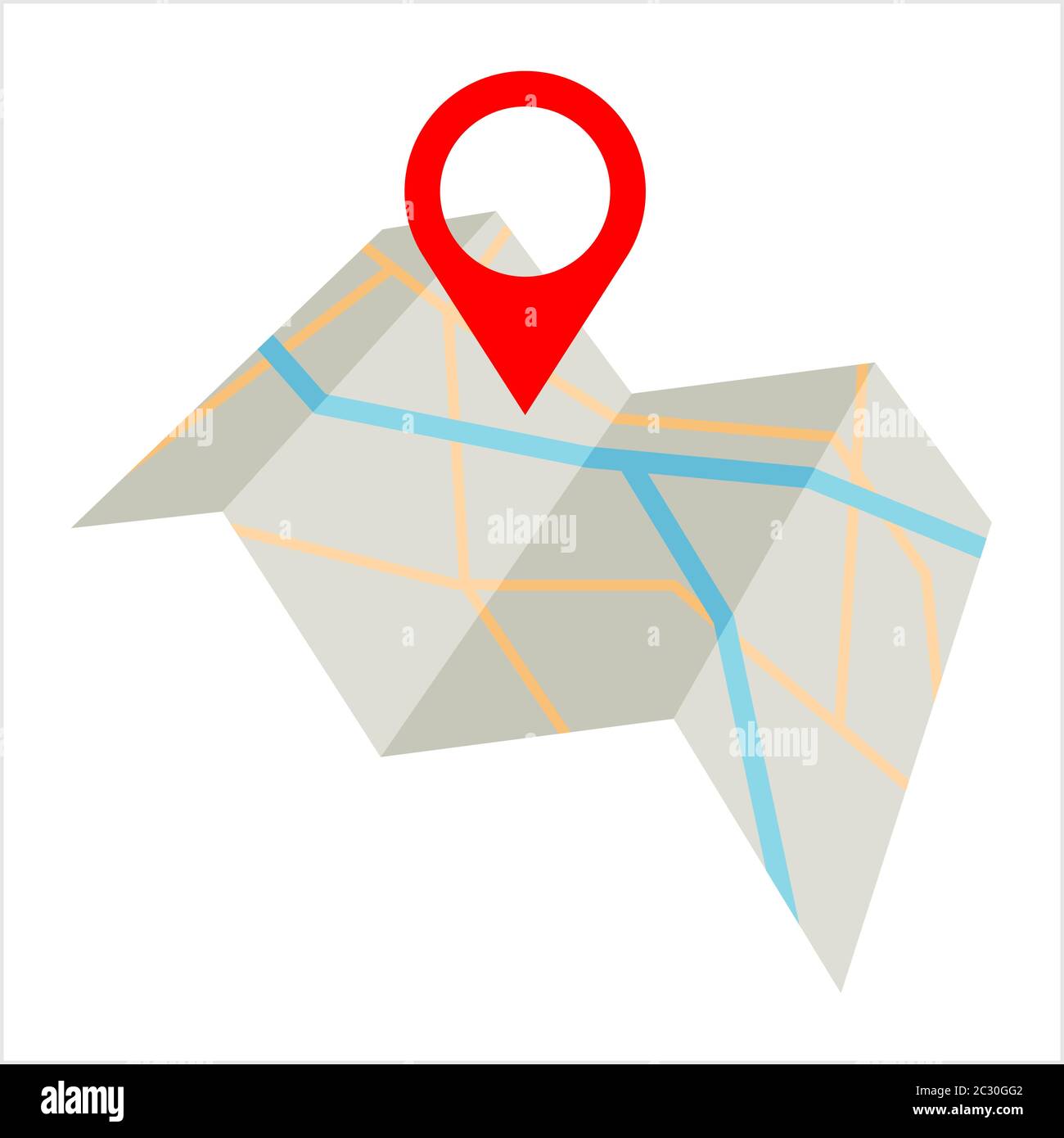Location Pin Icon Vector Art Illustration Stock Vector Image & Art - Alamy