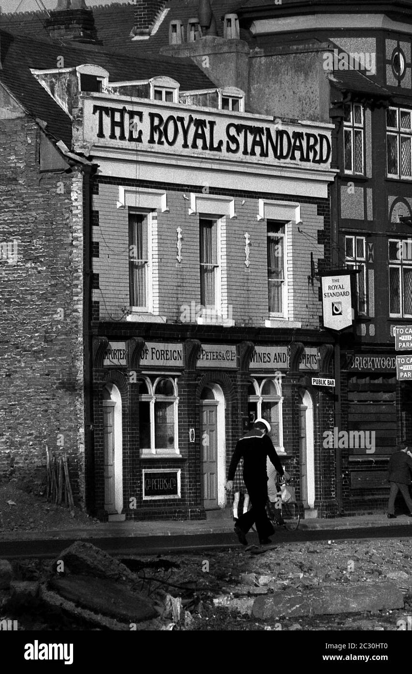 10TH OCTOBER, 1969. PORTSMOUTH, ENGLAND. LOST PUBS