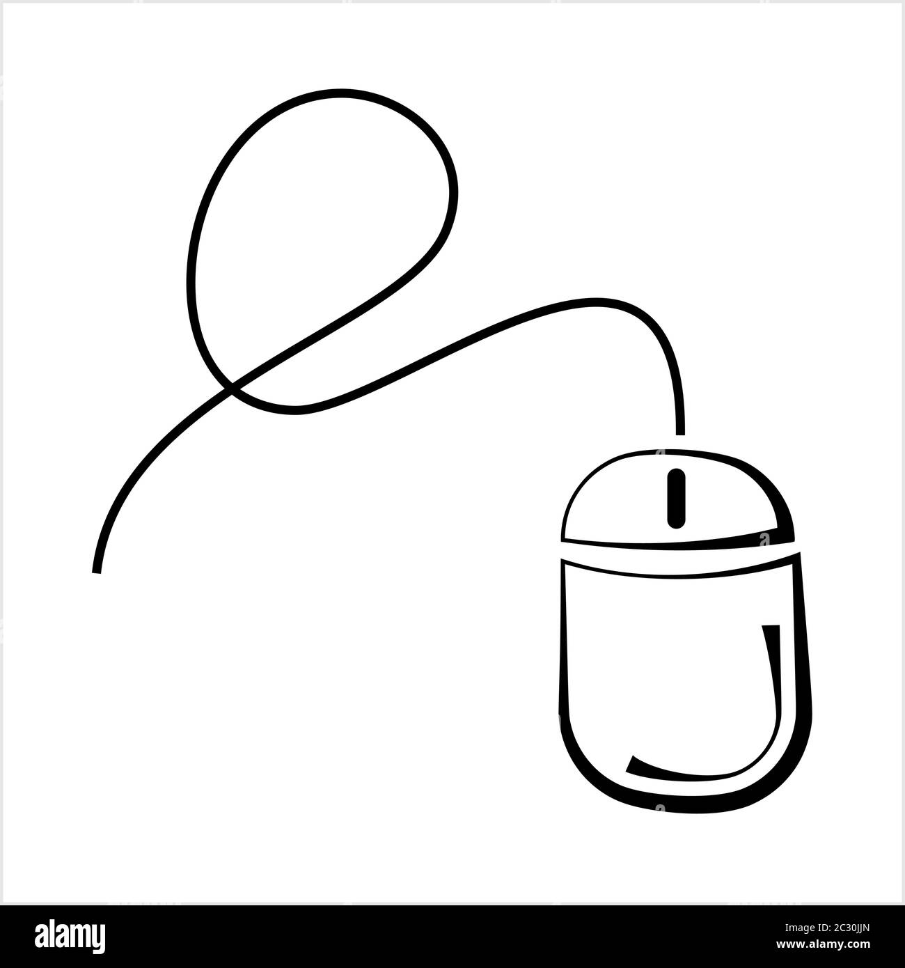 Computer Mouse Icon Vector Art Illustration Stock Vector Image & Art