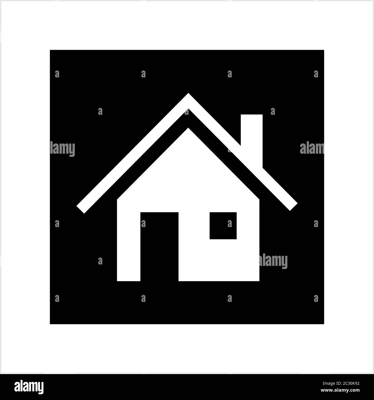 Home Icon, Home Vector Art Illustration Stock Vector Image & Art - Alamy