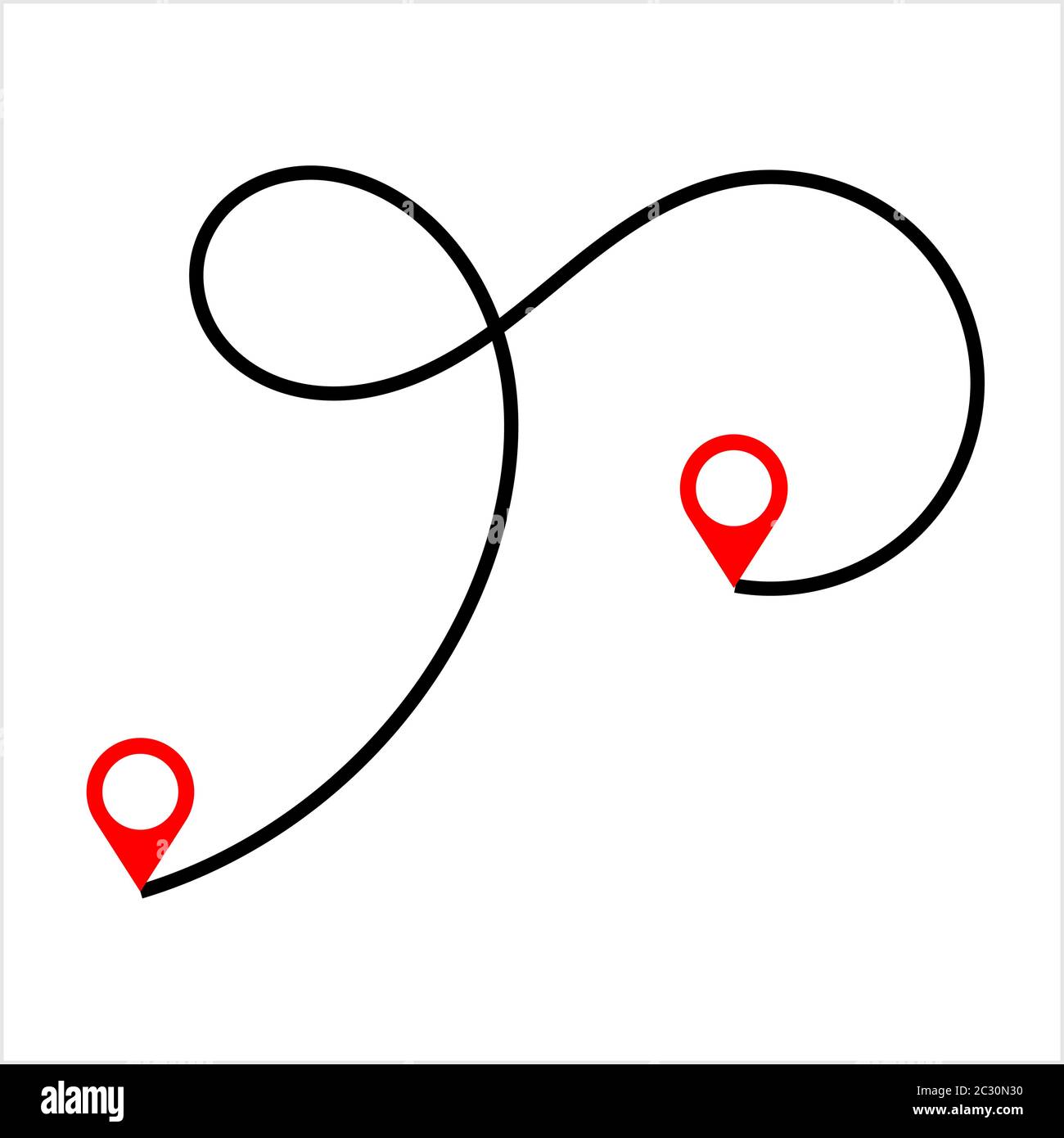 Location Pin Icon Vector Art Illustration Stock Vector Image & Art - Alamy