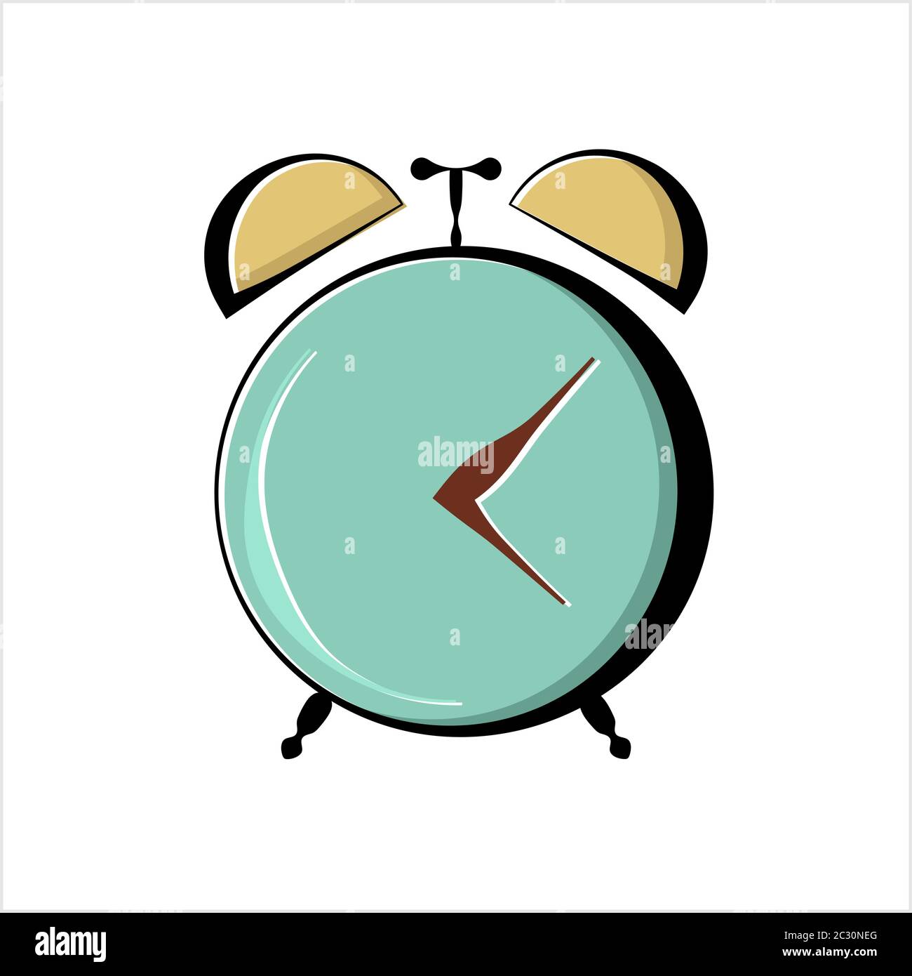 Alarm Clock Icon Vector Art Illustration Stock Vector Image & Art - Alamy
