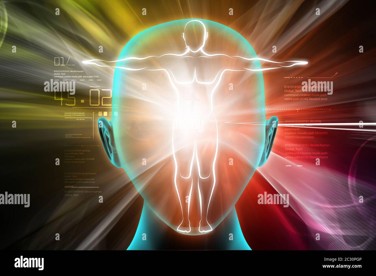 Human body Stock Photo