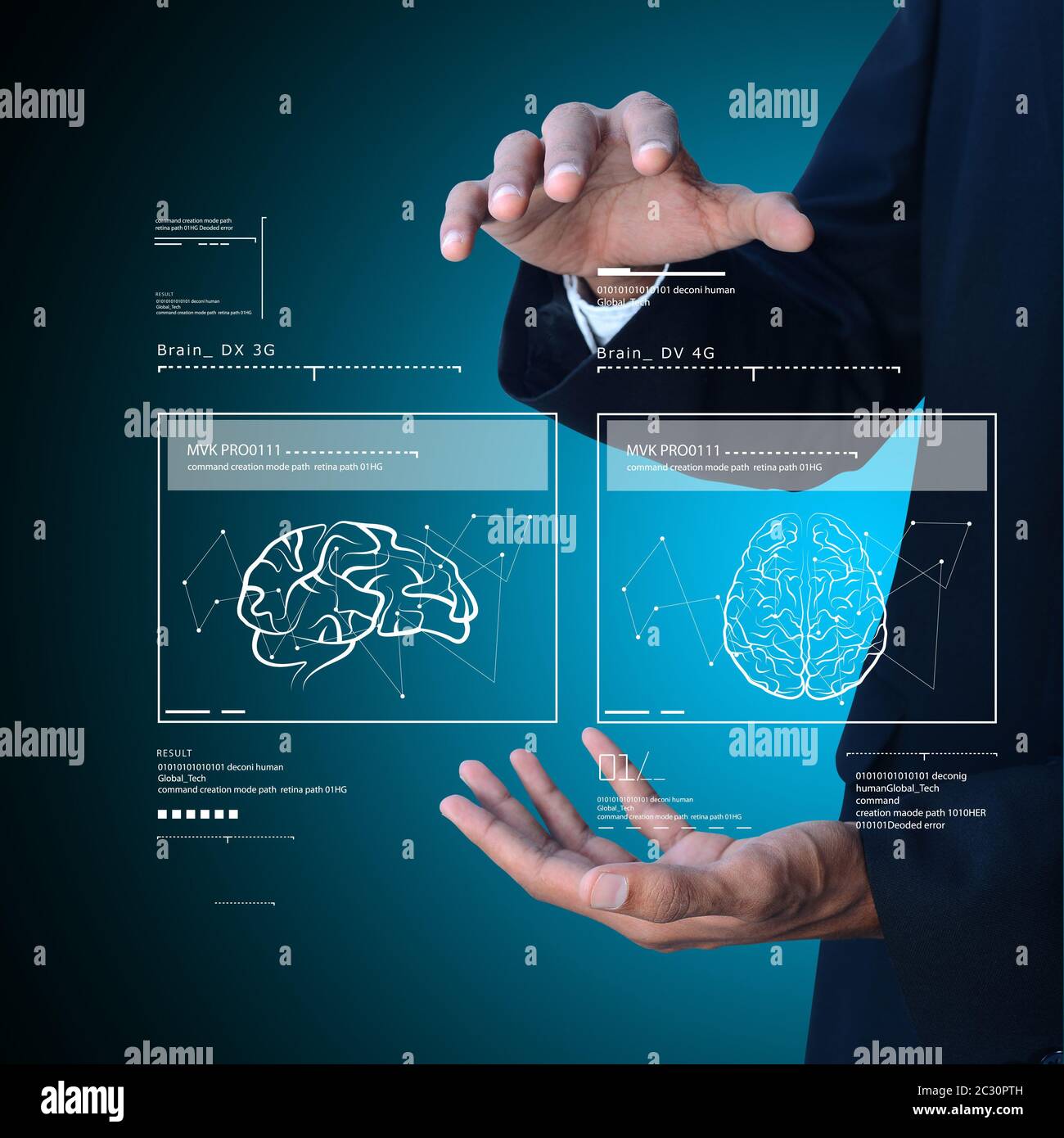 Man with medical concept Stock Photo