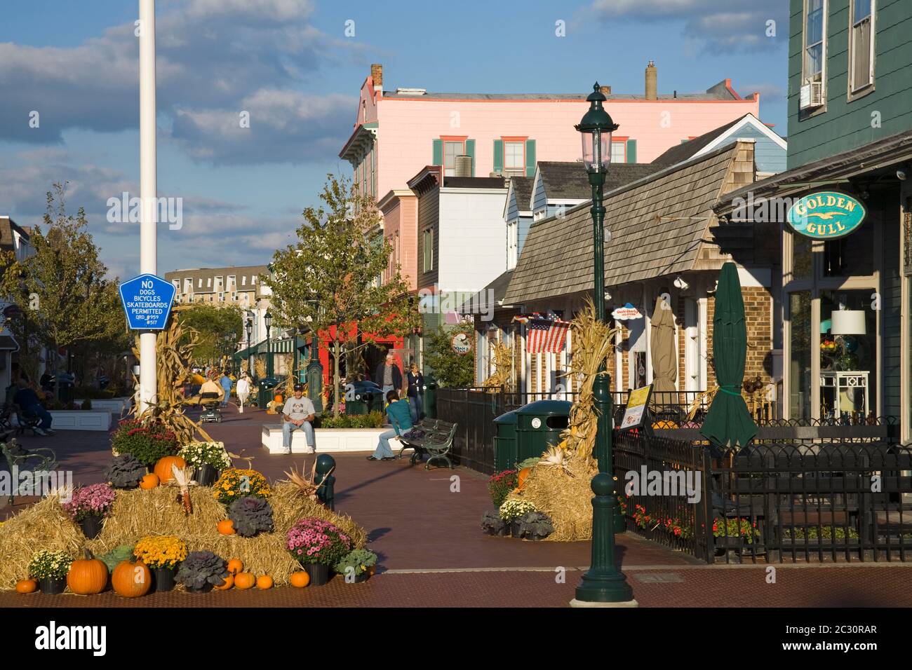 Downtown Cape May, Cape May County, New Jersey, USA Stock Photo Alamy