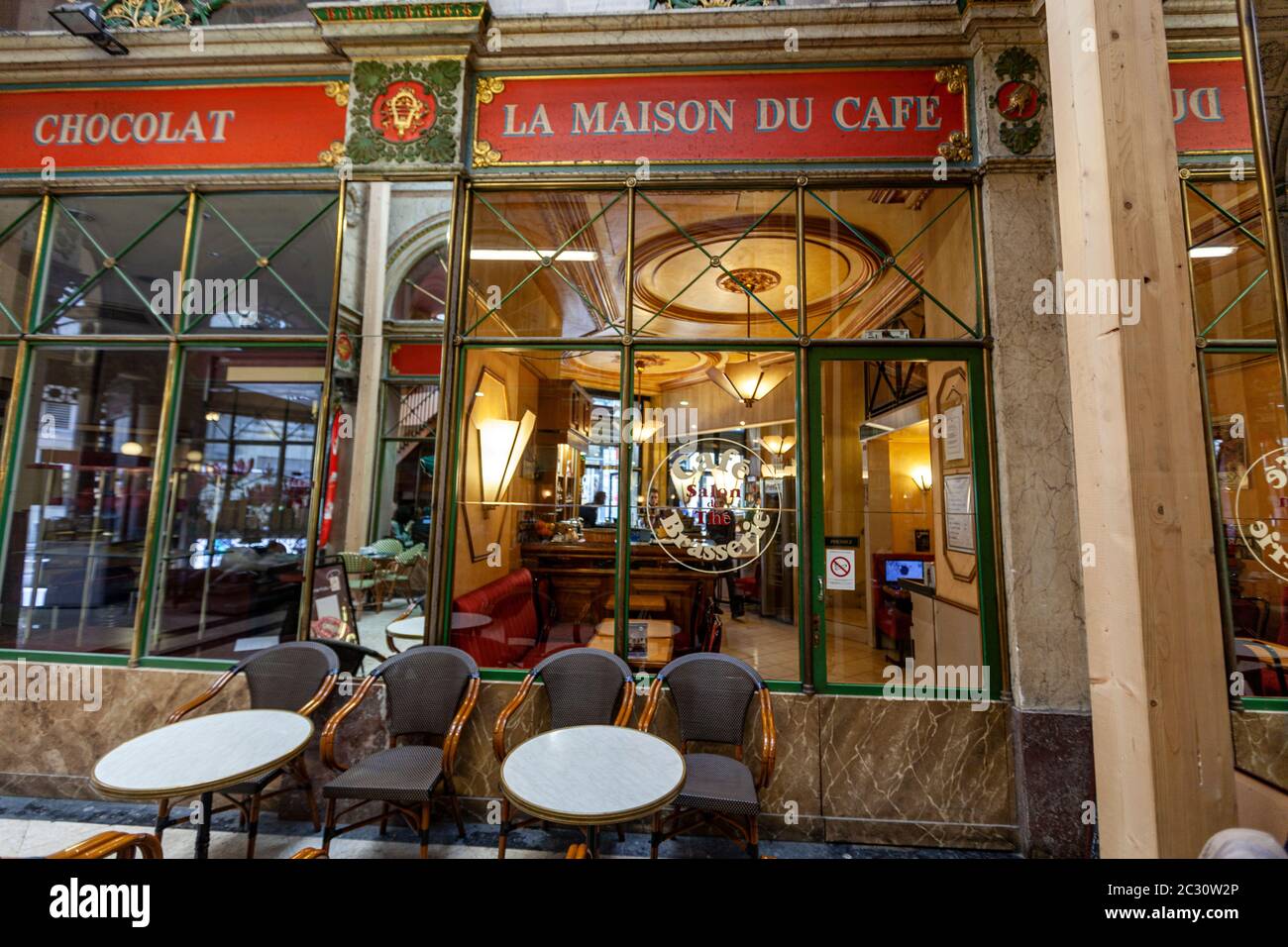 la Maison du Café, Galerie Bordelaise, Bordeaux, Gironde, Aquitaine, France Stock Photo