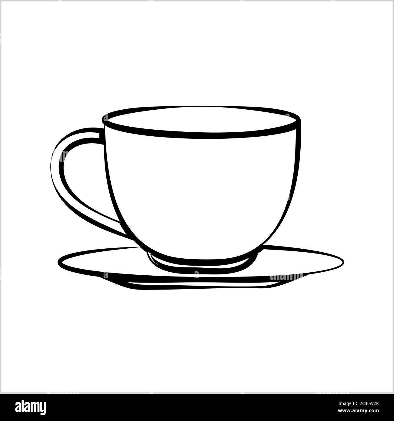 Tea Coffee Cup Designs Vector Art Illustration Stock Vector Image & Art