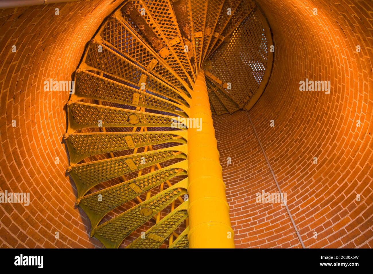 Spiral stairs in lighthouse hi-res stock photography and images - Alamy