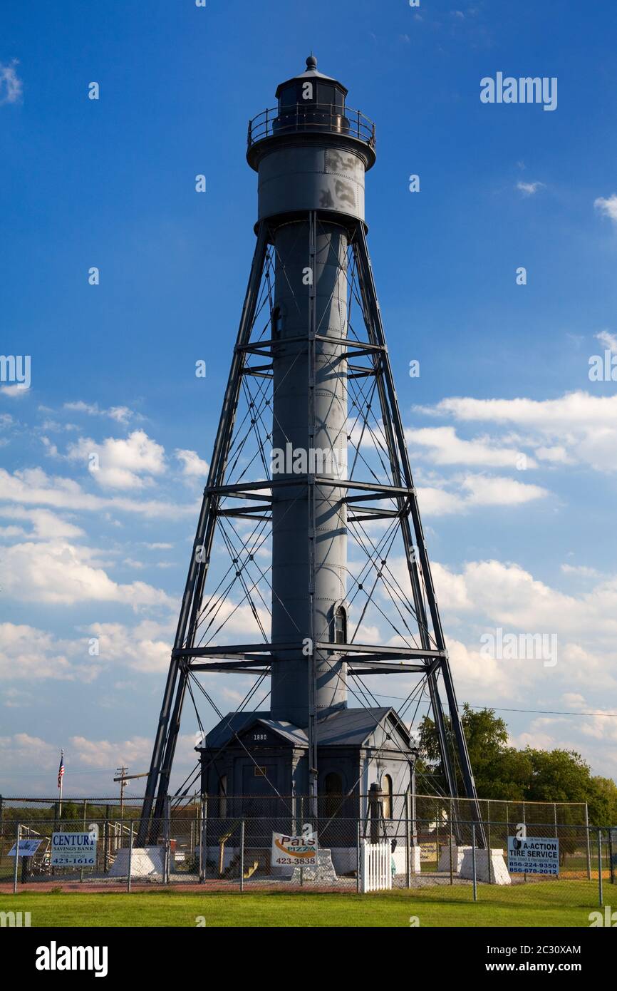 Tinicum Rear Range Lighthouse, Billingsport, Gloucester County, New Jersey, USA Stock Photo Alamy