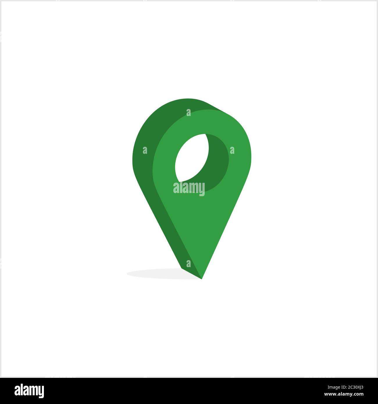 Location Pin Icon Vector Art Illustration Stock Vector Image & Art - Alamy