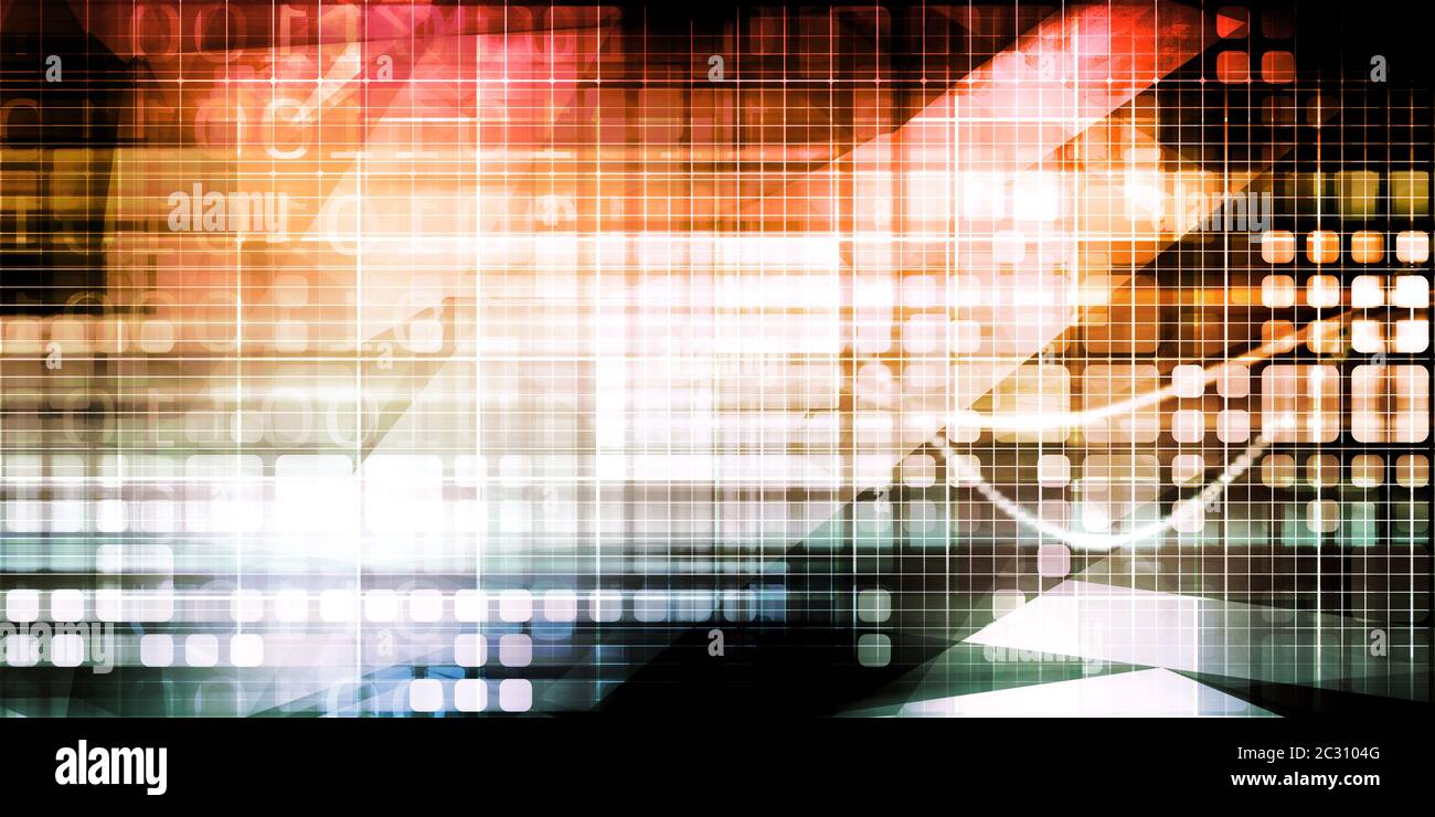 Modern Background with Geometric Design Pattern Tech Stock Photo - Alamy