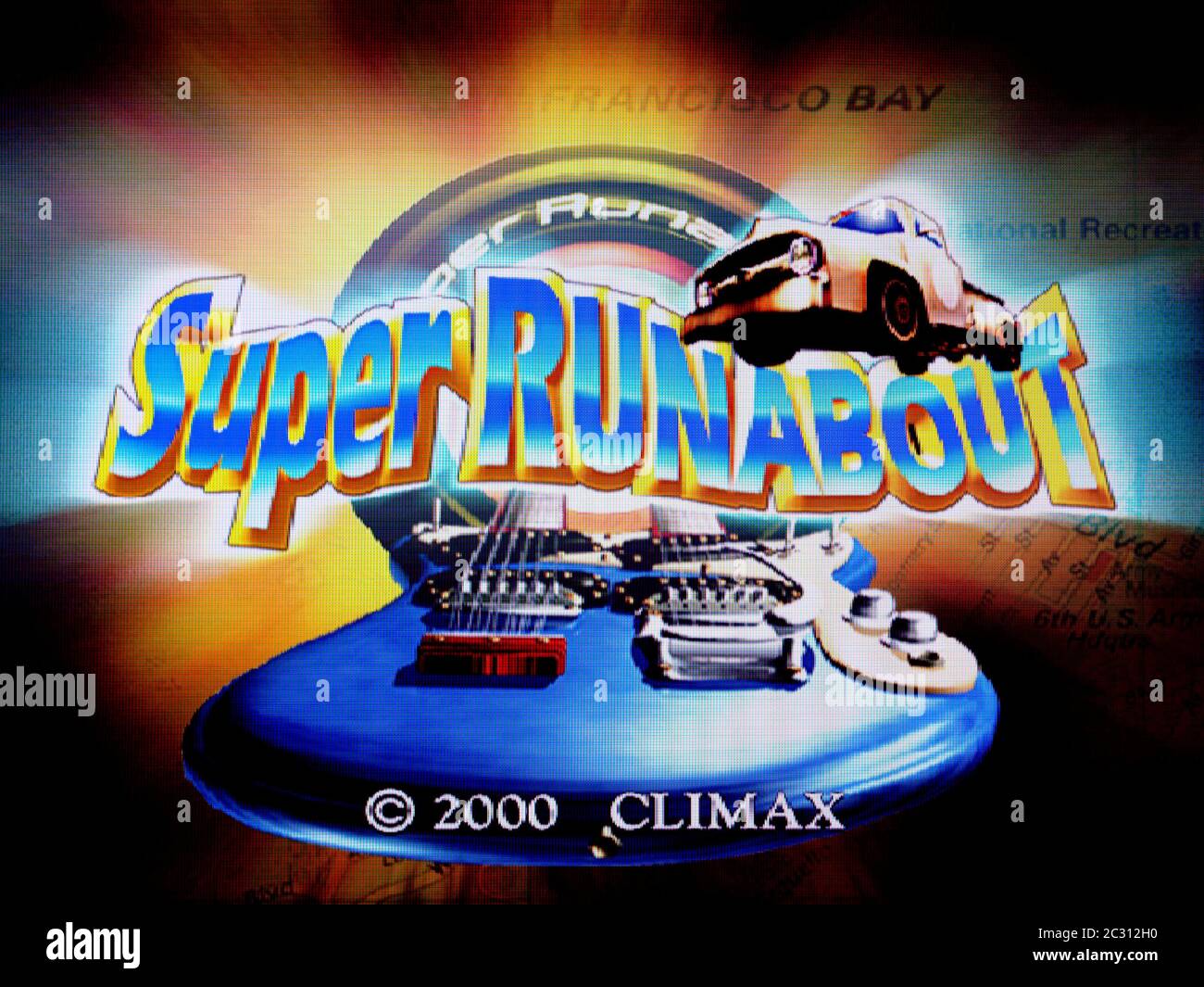 Super Runabout - Sega Dreamcast Videogame - Editorial use only Stock Photo