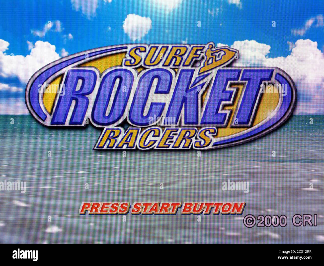 Surf Rocket Racers - Sega Dreamcast Videogame - Editorial use only Stock Photo