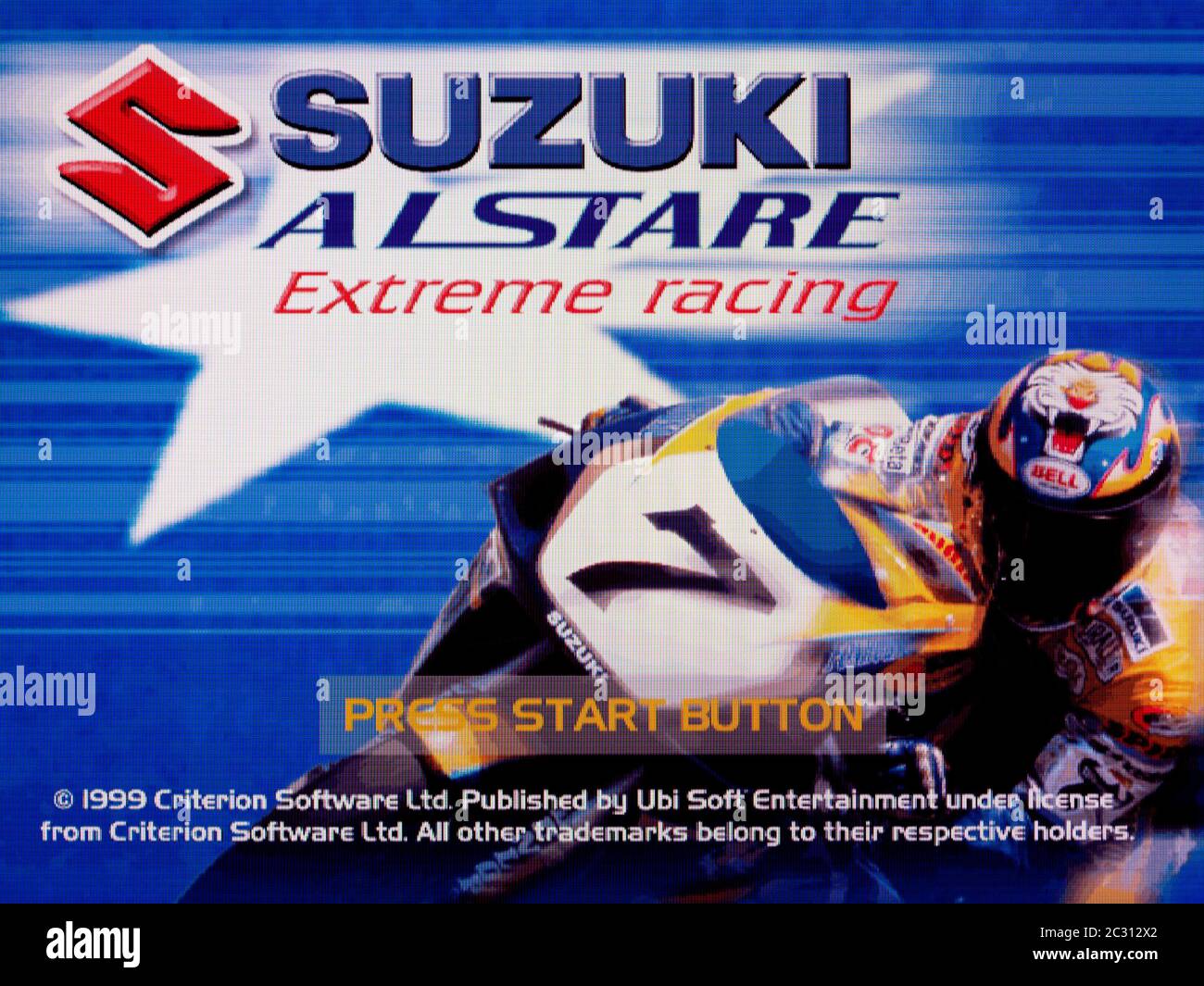 Suzuki Alstare Extreme Racing - Sega Dreamcast Videogame - Editorial use only Stock Photo