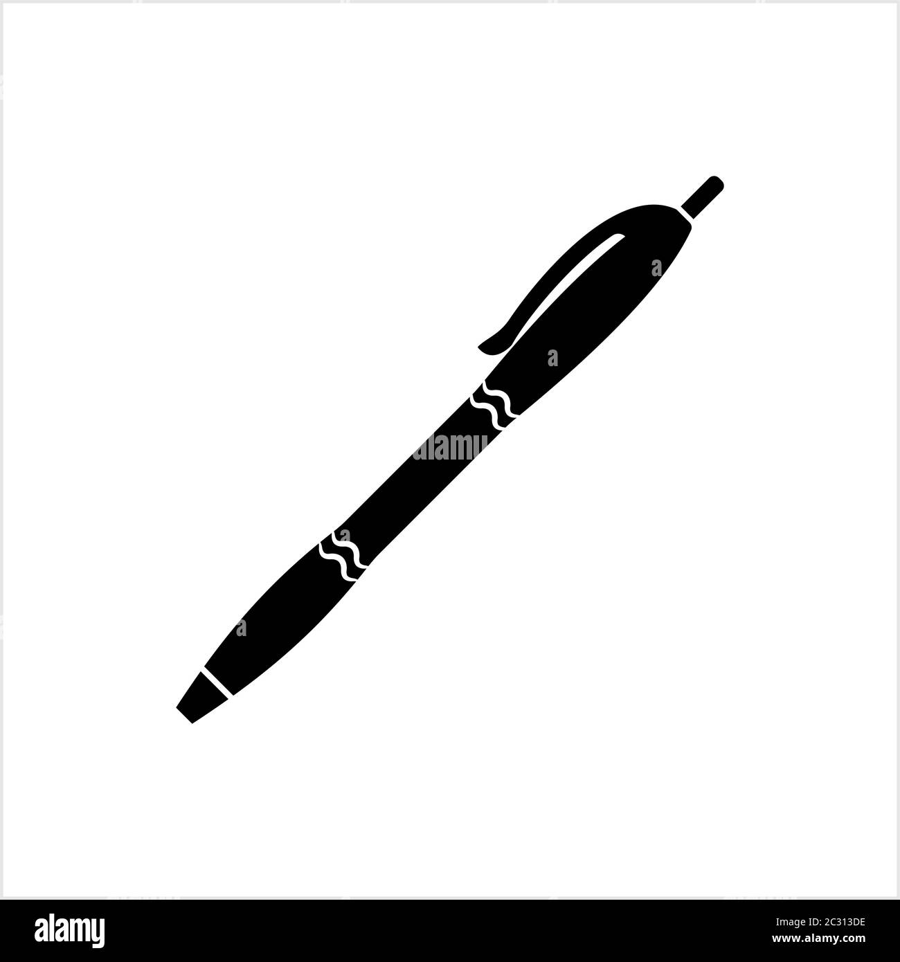 Pen Icon, Creative Design Vector Art Illustration Stock Vector Image ...