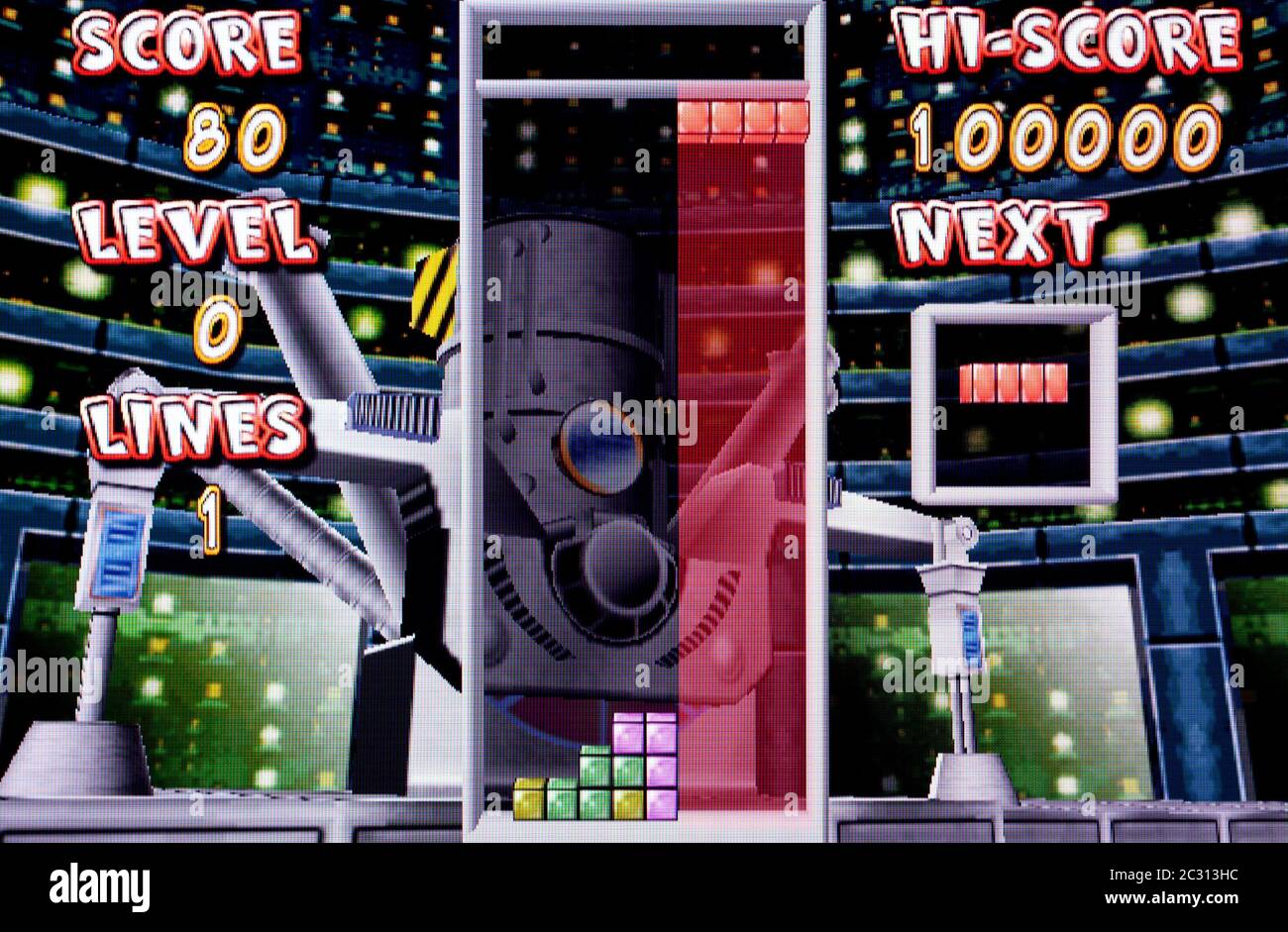 Tetris 4D - Sega Dreamcast Videogame - Editorial use only Stock Photo
