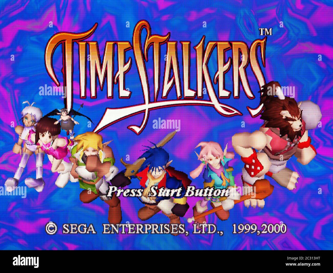 Time Stalkers - Sega Dreamcast Videogame - Editorial use only Stock Photo