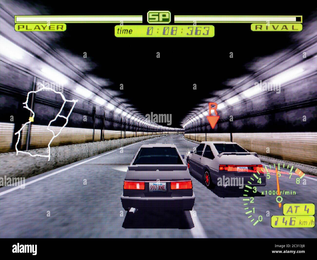 Tokyo Highway Challenge - Sega Dreamcast Videogame - Editorial use only Stock Photo