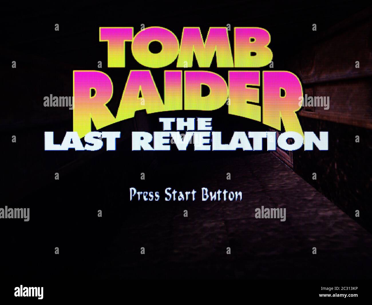 Tomb Raider The Last Revelation - Sega Dreamcast Videogame - Editorial use only Stock Photo