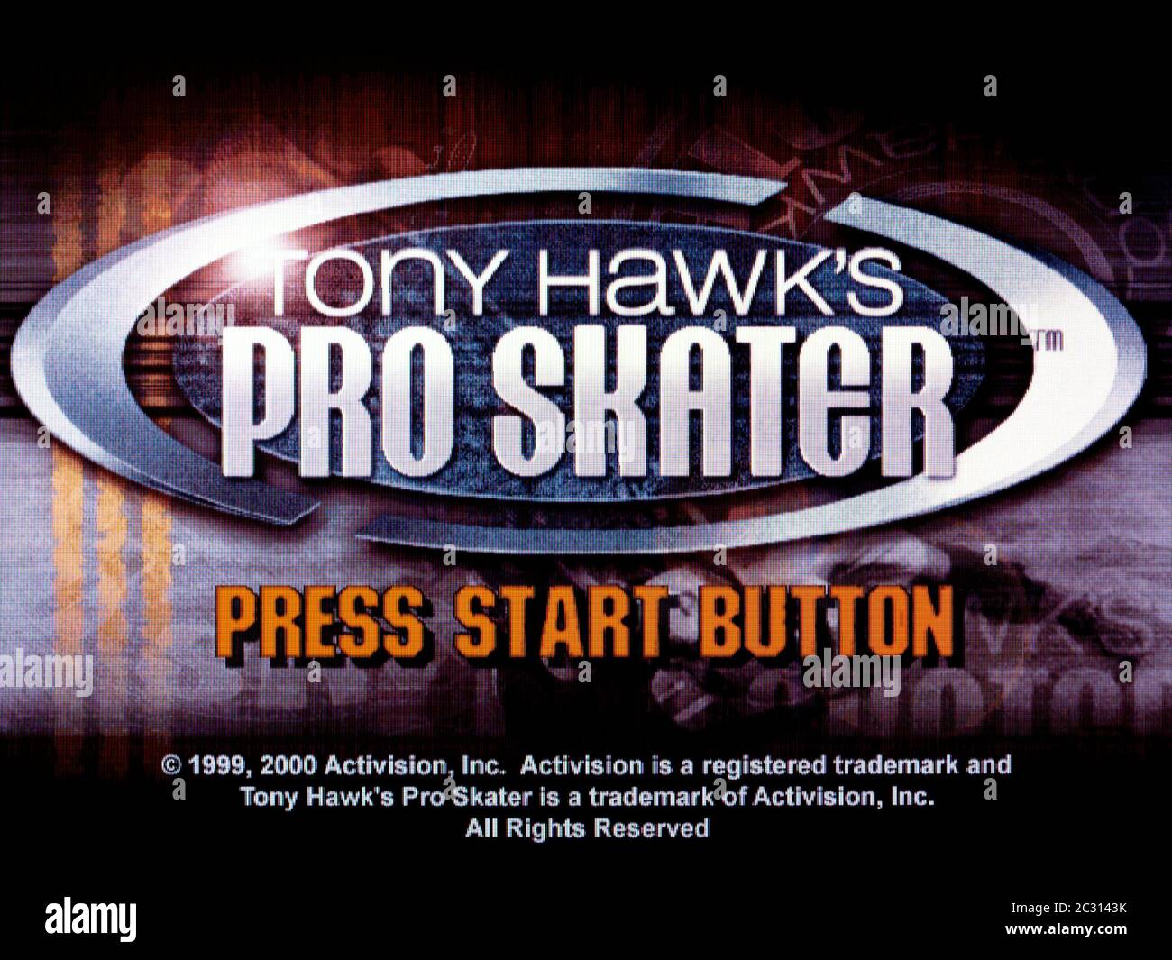 Tony Hawk's Pro Skater - Sega Dreamcast Videogame - Editorial use only Stock Photo