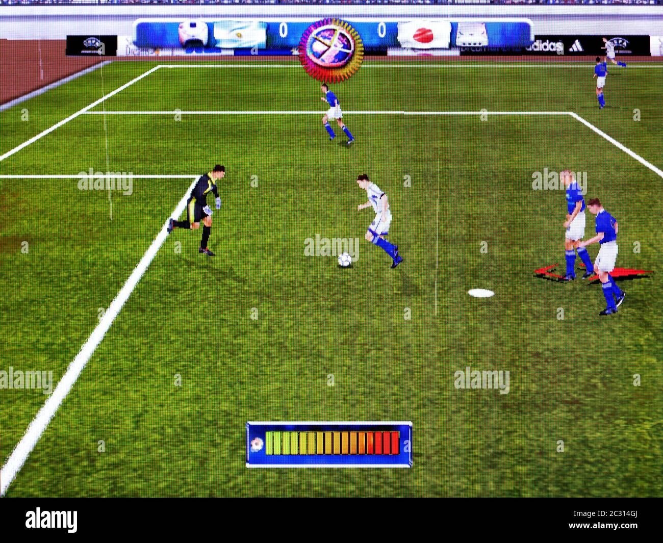 UEFA Dream Soccer - Sega Dreamcast Videogame - Editorial use only Stock Photo