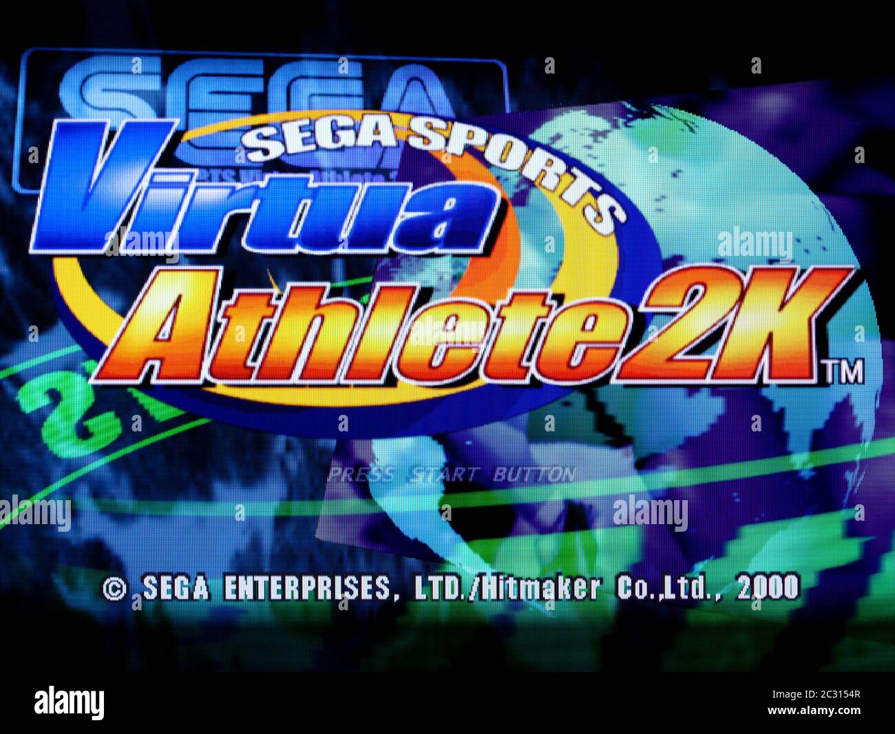 Virtua Athelete 2K - Sega Dreamcast Videogame - Editorial use only Stock Photo
