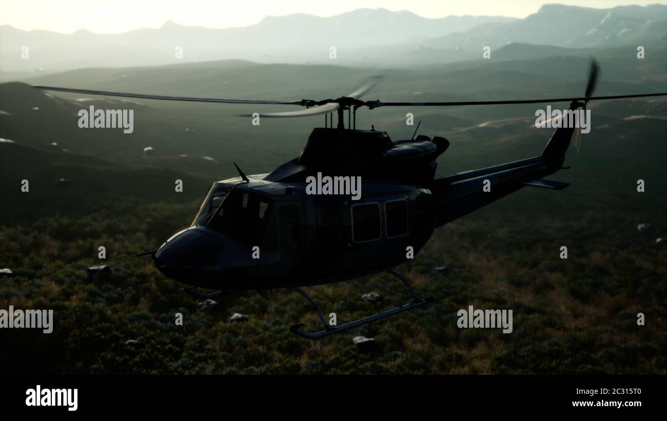 Vietnam war attack helicopter hi-res stock photography and images - Alamy