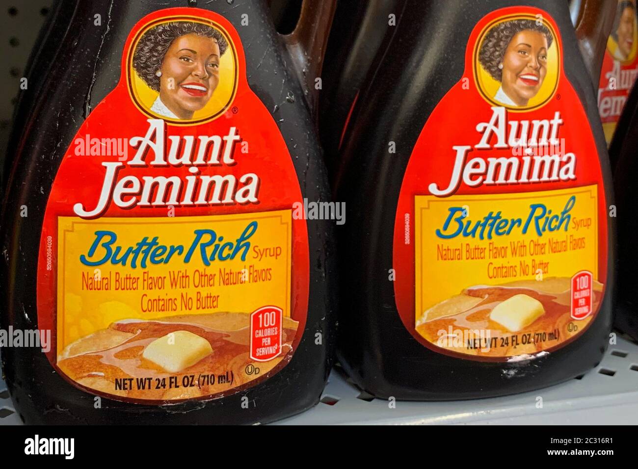 Las Vegas, Nevada, USA. 18th June, 2020. Bottles of Aunt ...