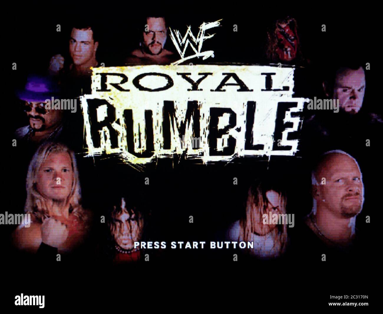 WWF Royal Rumble - Sega Dreamcast Videogame - Editorial use only Stock Photo
