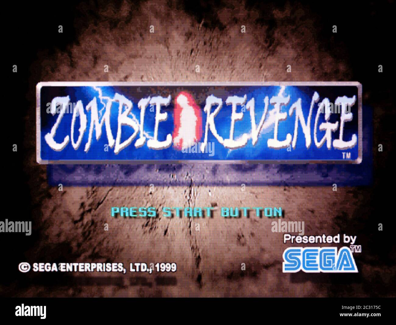 Zombie Revenge - Sega Dreamcast Videogame - Editorial use only Stock Photo