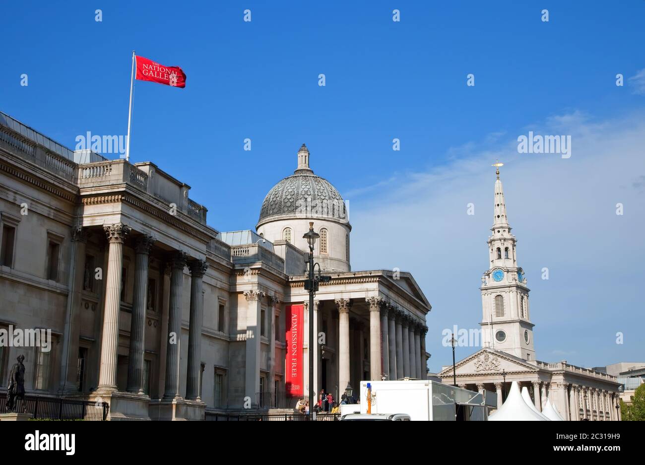 National Gallery, London Stock Photo