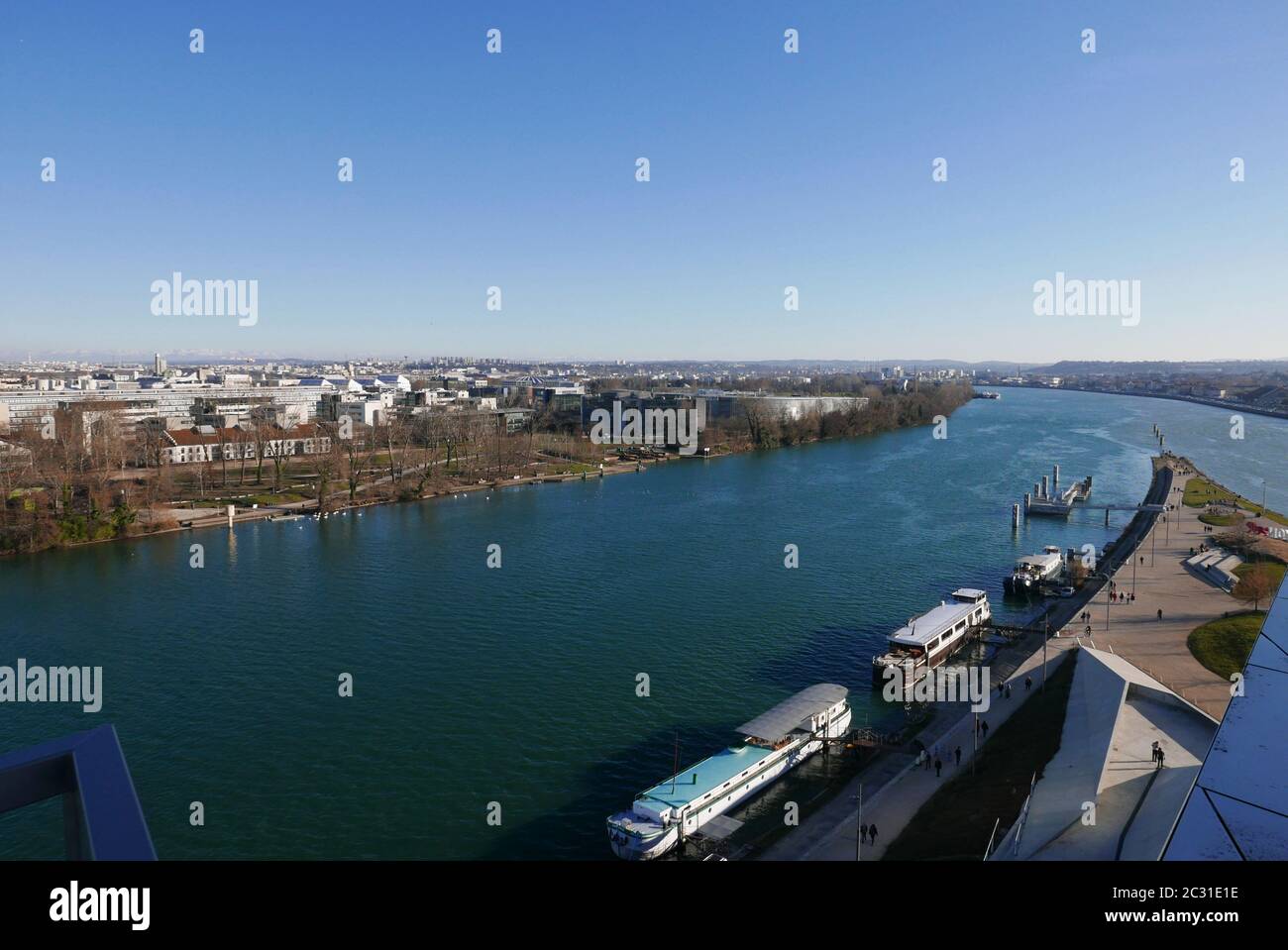 Tourism in the city of lyon, rhone alpes region in france Stock Photo ...
